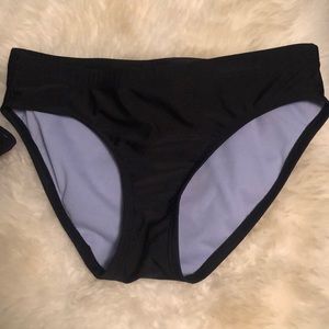 black bikini bottoms